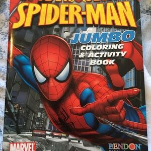 Spider-Man Jumbo Coloring & Activity Book